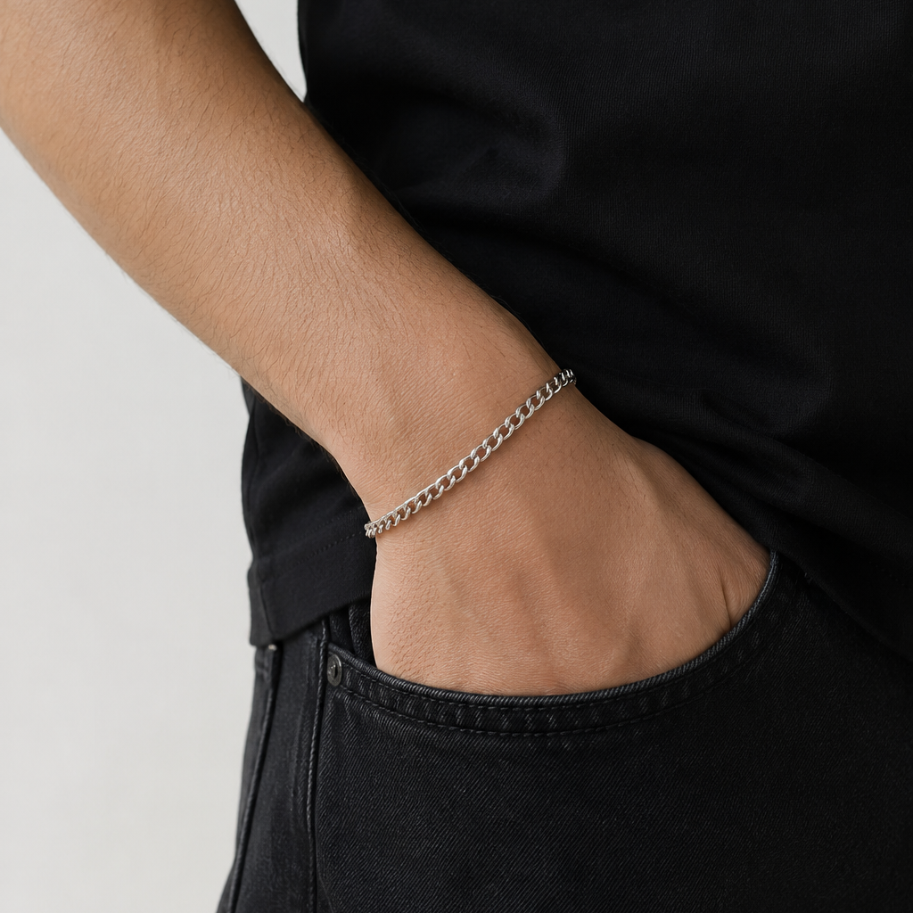 4mm Cuban Braclet