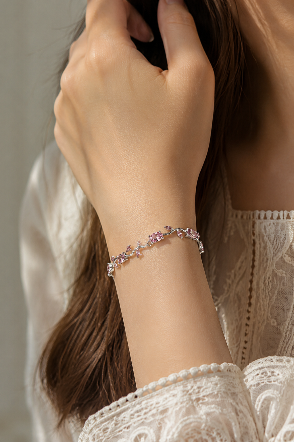 Crystal Tulip Bracelet