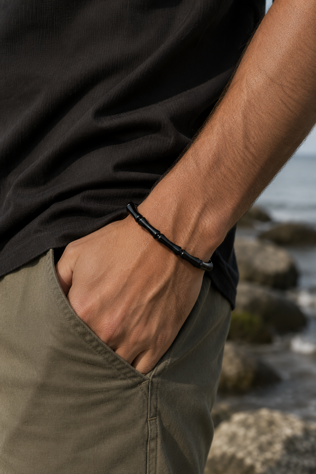 Bamboo Cuff Bracelet