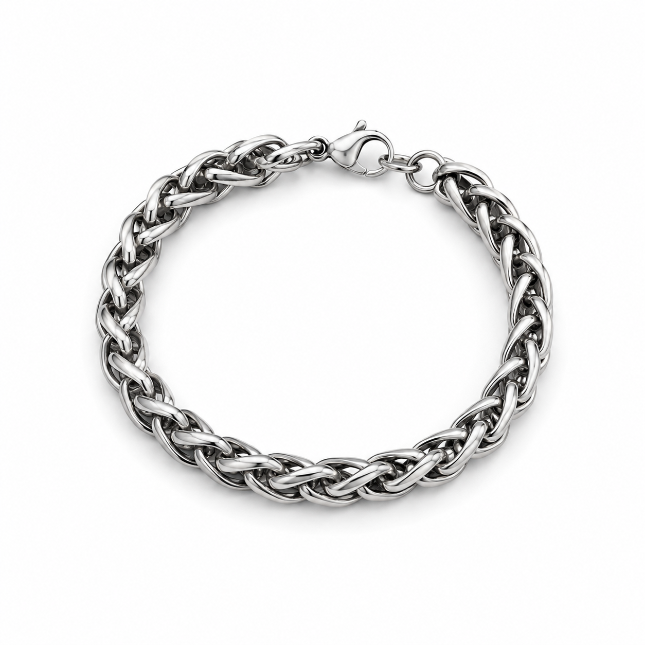 7mm Braided Chain Braclet