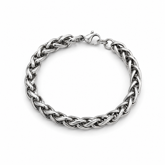7mm Braided Chain Braclet
