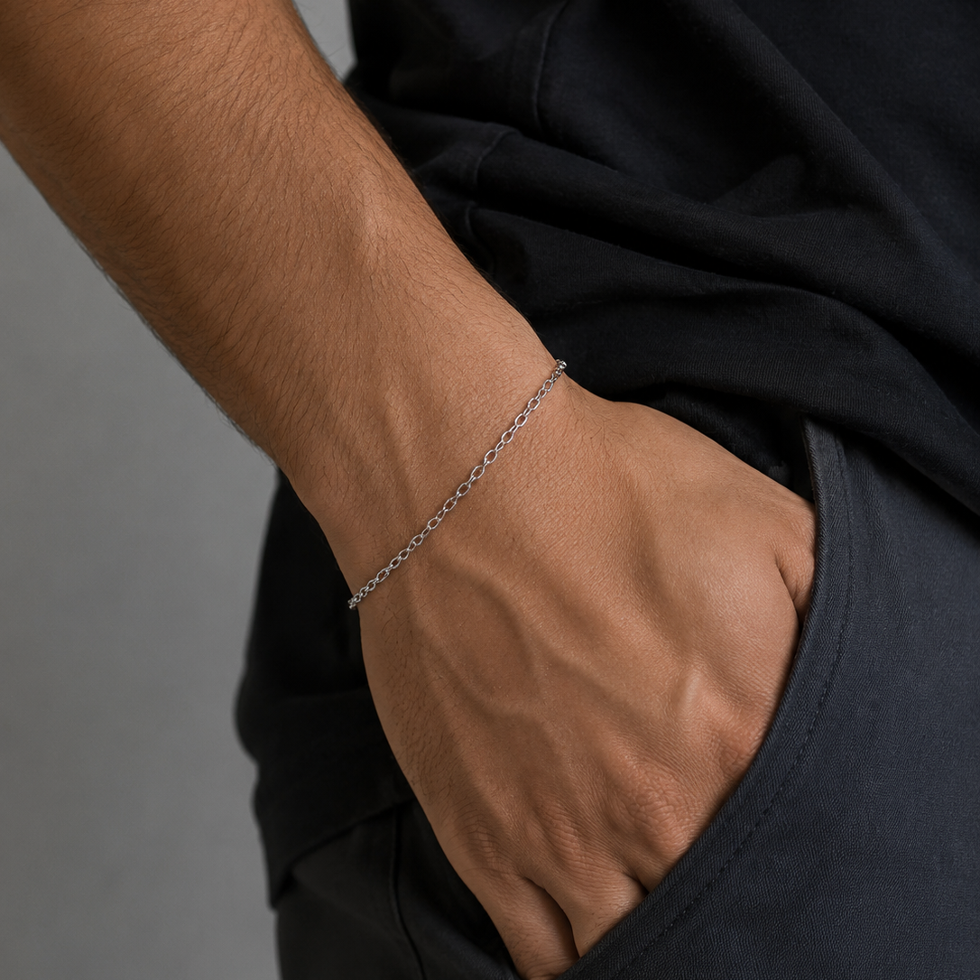 Micro Cable Chain Bracelet