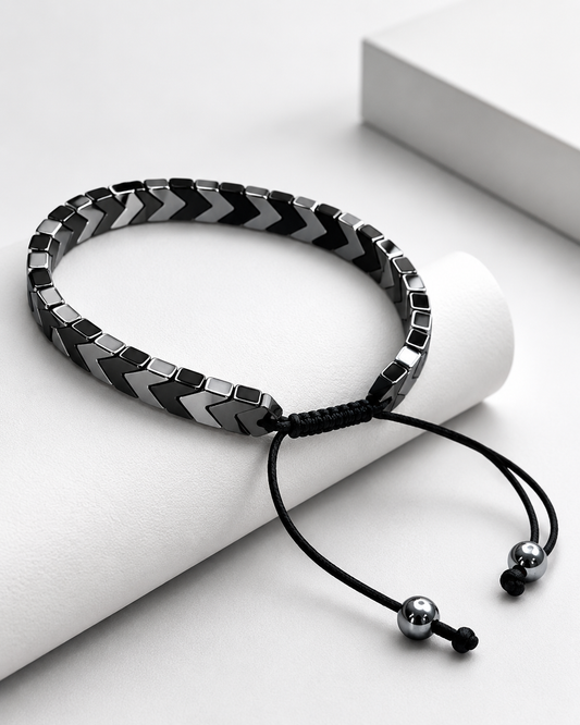 Hematite Arrow Bracelet